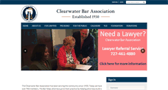 Desktop Screenshot of clearwaterbar.org